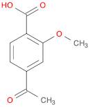 Benzoic acid, 4-acetyl-2-methoxy-