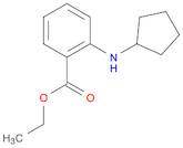 Ethyl 2-(cyclopentylamino)benzoate