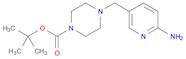 1-Piperazinecarboxylic acid, 4-[(6-amino-3-pyridinyl)methyl]-, 1,1-dimethylethyl ester
