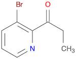 1-Propanone, 1-(3-bromo-2-pyridinyl)-