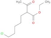 Heptanoic acid, 2-acetyl-7-chloro-, ethyl ester
