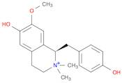(1R)-1,2,3,4-Tetrahydro-6-hydroxy-1-[(4-hydroxyphenyl)methyl]-7-methoxy-2,2-dimethylisoquinolinium