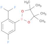 2-(2-Difluoromethyl-5-fluoro-phenyl)-4,4,5,5-tetramethyl-[1,3,2]dioxaborolane