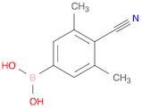 Boronic acid, B-(4-cyano-3,5-dimethylphenyl)-