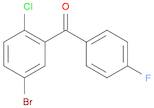 (5-Bromo-2-chlorophenyl)(4-fluorophenyl)methanone