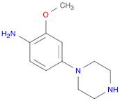 2-Methoxy-4-(1-piperazinyl)-benzenamine 3HCl