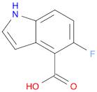 1H-INDOLE-4-CARBOXYLICACID,5-FLUORO