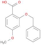 Benzoic acid, 4-methoxy-2-(phenylmethoxy)-