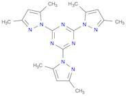 1,3,5-Triazine, 2,4,6-tris(3,5-dimethyl-1H-pyrazol-1-yl)-