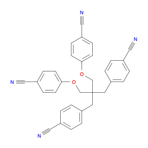 Benzonitrile, 4,4'-[2,2-bis[(4-cyanophenoxy)methyl]-1,3-propanediyl]bis-