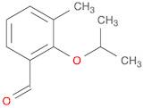 Benzaldehyde, 3-methyl-2-(1-methylethoxy)-