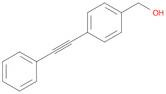 Benzenemethanol, 4-(phenylethynyl)-