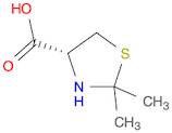 4-Thiazolidinecarboxylic acid, 2,2-dimethyl-, (4R)-