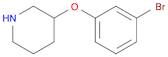 3-(3-BROMOPHENOXY)PIPERIDINE