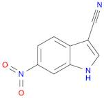 1H-Indole-3-carbonitrile, 6-nitro-