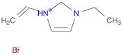 1H-Imidazolium, 1-ethenyl-3-ethyl-, bromide