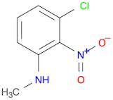 Benzenamine, 3-chloro-N-methyl-2-nitro-