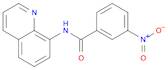 Benzamide, 3-nitro-N-8-quinolinyl-