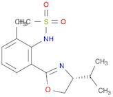Methanesulfonamide,N-[2-[(4R)-4,5-dihydro-4-(1-methylethyl)-2-oxazolyl]-6-methylphenyl]-