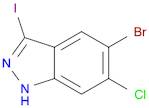5-Bromo-6-chloro-3-iodo-1H-indazole