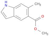 1H-Indole-5-carboxylic acid, 6-methyl-, methyl ester