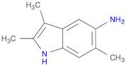 2,3,6-Trimethyl-1H-indol-5-amine