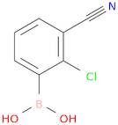 (2-Chloro-3-cyanophenyl)boronic acid