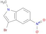 3-Bromo-1-methyl-5-nitroindole