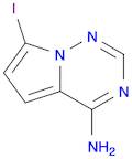 4-Amino-7-iodopyrrolo[2,1-f][1,2,4]triazine
