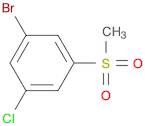 1-bromo-3-chloro-5-methanesulfonylbenzene