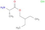 L-Alanine, 2-ethylbutyl ester, hydrochloride (1:1)