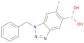 (1-Benzyl-6-fluoro-1,2,3-benzotriazol-5-yl)boronic acid