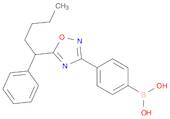 4-[5-(1-Phenylpentyl)-1,2,4-oxadiazol-3-yl]phenylboronic acid