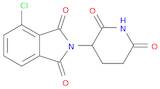 4-Chloro-2-(2,6-dioxopiperidin-3-yl)isoindoline-1,3-dione