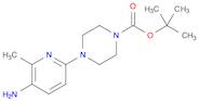 1-Boc-4-(5-amino-6-methyl-2-pyridinyl)piperazine
