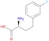 (S)-2-Amino-4-(3-fluorophenyl)butanoic acid