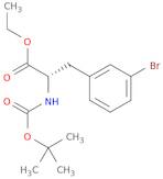 Ethyl (S)-3-(3-bromophenyl)-2-((tert-butoxycarbonyl)amino)propanoate