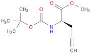 (R)-2-(Boc-amino)-4-pentynoic acid methyl ester