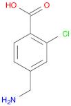 4-(Aminomethyl)-2-chlorobenzoic acid