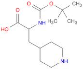 2-(Boc-amino)-3-(piperidin-4-yl)-propionic acid