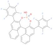 (11bS)-4-Hydroxy-2,6-bis[2,3,4,5,6-pentafluorophenyl]-4-oxide-dinaphtho[2,1-d:1,2-f][1,3,2]dioxaphosphepin
