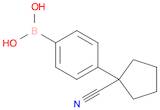 [4-(1-Cyanocyclopentyl)phenyl]boronic acid