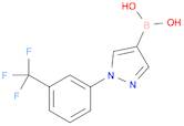 {1-[3-(trifluoromethyl)phenyl]-1H-pyrazol-4-yl}boronic acid
