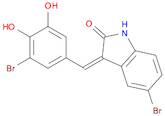 (3Z)-5-bromo-3-[(3-bromo-4,5-dihydroxyphenyl)methylidene]-1H-indol-2-one
