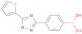{4-[5-(Thiophen-2-yl)-1,2,4-oxadiazol-3-yl]phenyl}boronic acid