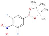 2-(3,5-Difluoro-4-nitrophenyl)-4,4,5,5-tetramethyl-1,3,2-dioxaborolane