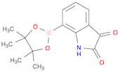 7-(Tetramethyl-1,3,2-dioxaborolan-2-yl)-2,3-dihydro-1H-indole-2,3-dione