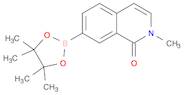2-Methyl-7-(4,4,5,5-tetramethyl-1,3,2-dioxaborolan-2-yl)isoquinolin-1(2h)-one