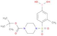 4-(4-BOC-Piperazinosulfonyl)-3-methylphenylboronic acid