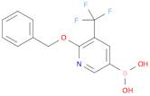 6-Benzyloxy-5-(trifluoromethyl)pyridine-3-boronic acid